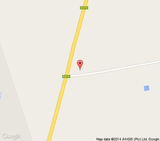 Map Die Olyfhuis in Barkly West  Diamond Fields  Northern Cape  Zuid-Afrika
