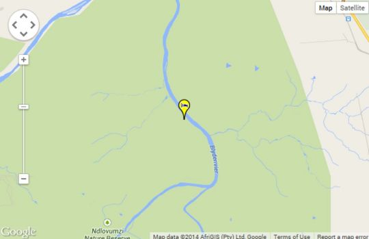 Map Blyde River Cabin Guesthouse in Hoedspruit  Valley of the Olifants  Limpopo  South Africa