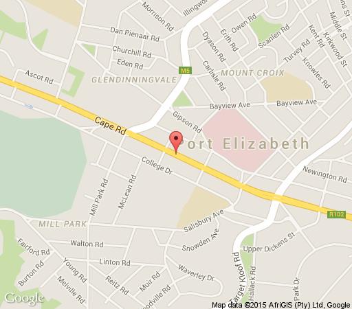 Map The Olde House in Mill Park  Port Elizabeth / Gqeberha  Cacadu (Sarah Baartman)  Eastern Cape  Südafrika