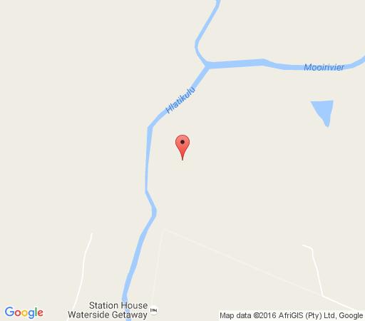 Map Thistledown Cottage in Rosetta  Midlands  KwaZulu Natal  Afrique du Sud
