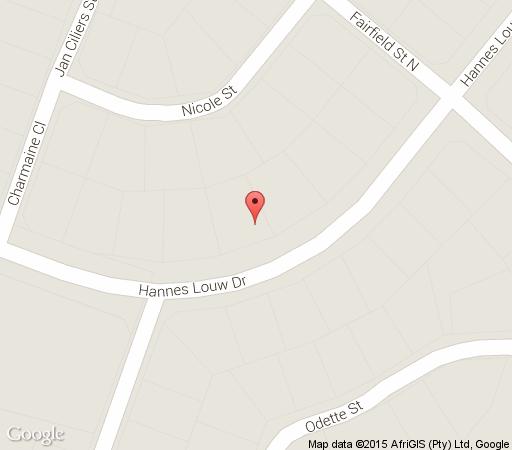 Map De Tijger Lodge in Plattekloof  Northern Suburbs (CPT)  Cape Town  Western Cape  South Africa