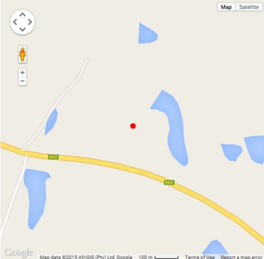 Map Glen Eden Farm in Montagu  Breede River Valley  Western Cape  Südafrika