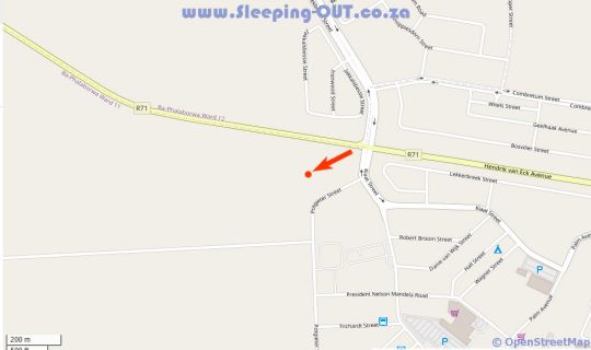 Map Loerie Lodge \'Executive\' Guest House in Phalaborwa  Valley of the Olifants  Limpopo  Afrique du Sud