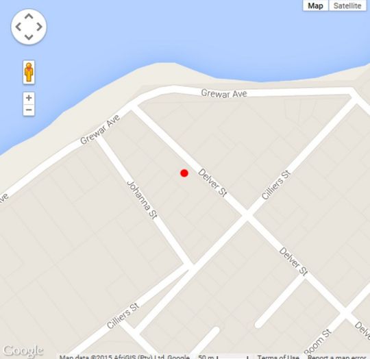 Map Bird Song Cottage in Parys  Fezile Dabi (Northern Free State)  Free State  Südafrika