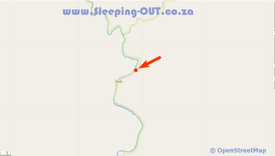 Map Cango Retreat in Oudtshoorn  Klein Karoo  Western Cape  South Africa