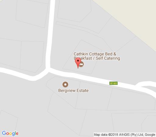 Map  Cathkin Cottage BnB in Champagne Valley  Central Drakensberg  Drakensberg (KZN)  KwaZulu Natal  Zuid-Afrika