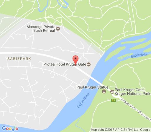 Map  Mananga Private Bush Retreat in Kruger Gate  Kruger National Park (MP)  Mpumalanga  South Africa