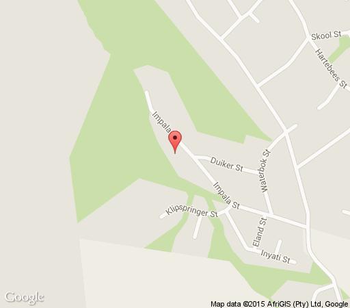 Map  Old Vic Travellers Inn in Nelspruit  Lowveld  Mpumalanga  Afrique du Sud