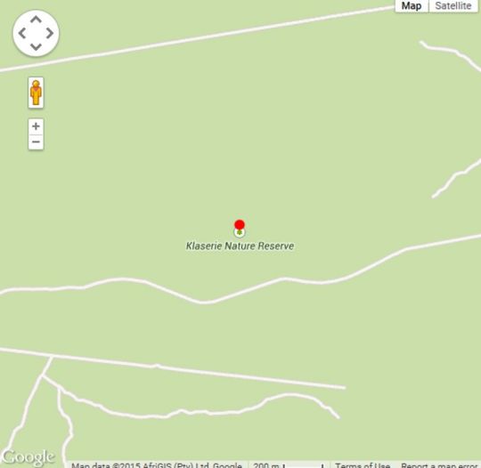 Map Fleur de Lys Farm in Hoedspruit  Valley of the Olifants  Limpopo  Afrique du Sud