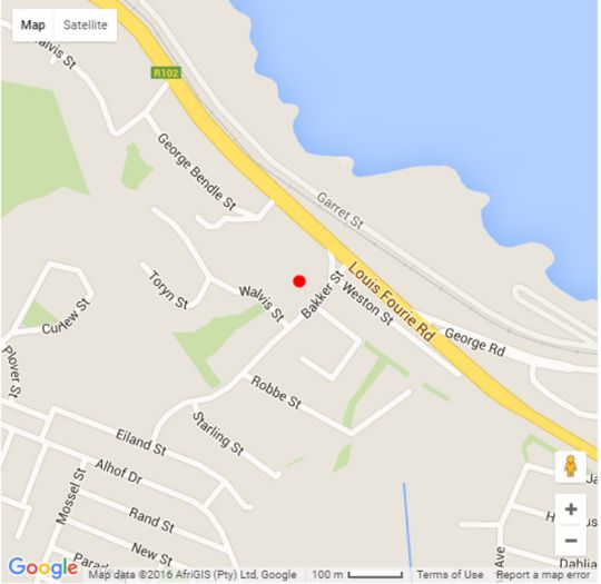 Map 307 Nautica in Mossel Bay  Garden Route  Western Cape  Südafrika