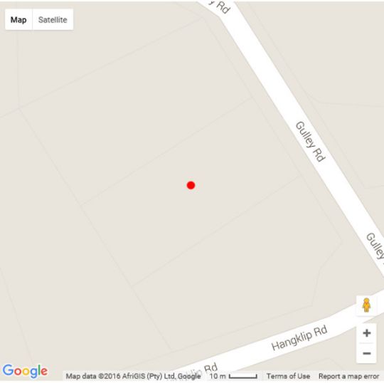 Map The Mermaid\'s Tail in Pringle Bay  Overberg  Western Cape  South Africa