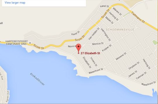 Map Art Guesthouse  in Hartbeespoort  Bojanala  North West  Afrique du Sud