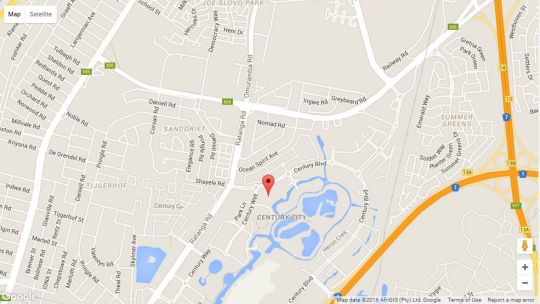 Map Quayside 301  in Century City  Blaauwberg  Cape Town  Western Cape  South Africa