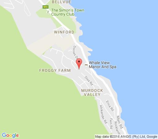 Map Seabreeze Luxury Two Bedroom Penthouse in Simon's Town  False Bay  Kaapstad  Western Cape  Zuid-Afrika