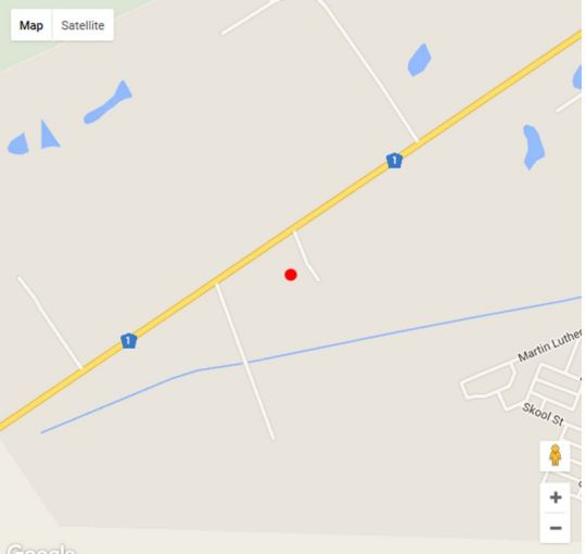 Map Nuwedam Guest Farm in Touws River  Breede River Valley  Western Cape  Südafrika