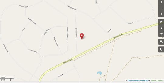 Map Royale Marlothi Safari Lodge in Marloth Park  Kruger National Park (MP)  Mpumalanga  Zuid-Afrika