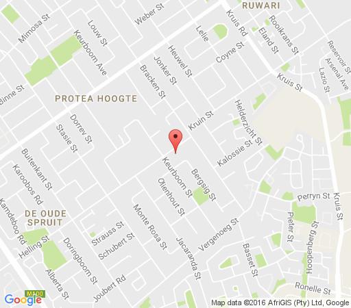 Map Protea Retreat in Brackenfell  Northern Suburbs (CPT)  Cape Town  Western Cape  South Africa
