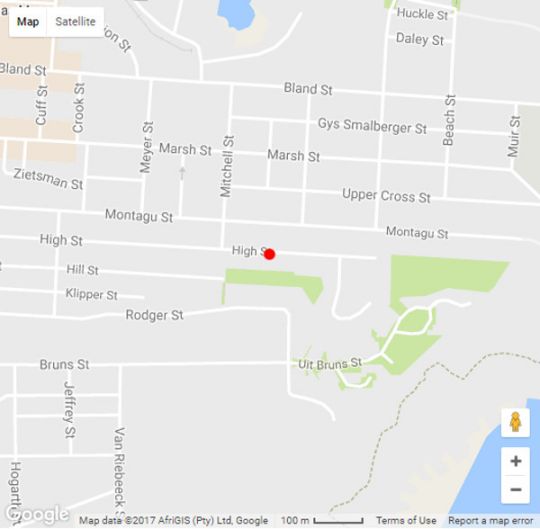 Map Point View Self-Catering in Mossel Bay  Garden Route  Western Cape  Zuid-Afrika