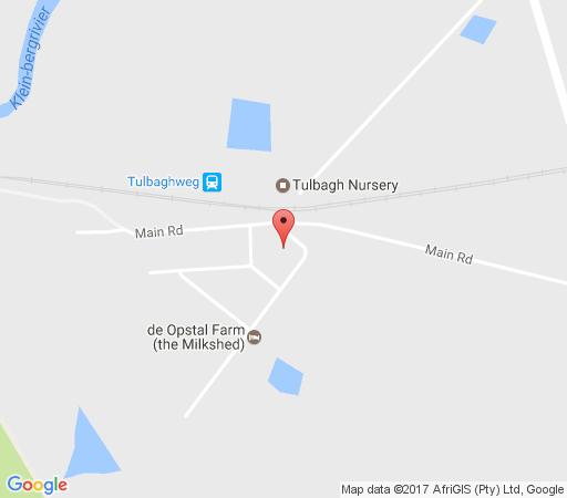 Map House 22 Tulbagh Road in Tulbagh  Cape Winelands  Western Cape  Afrique du Sud