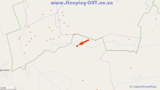 Map Thabaledi Game Lodge in Brits  Bojanala  North West  South Africa
