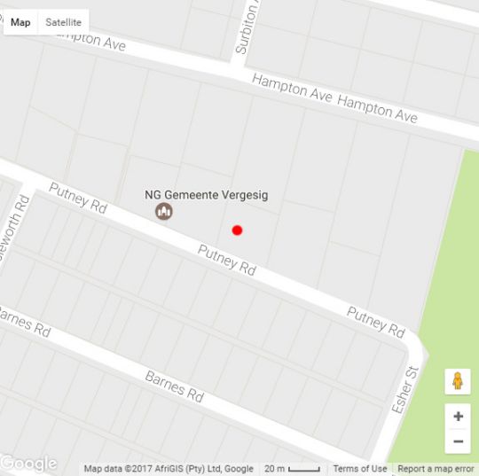 Map Grand View B&B in Auckland Park  Northcliff/Rosebank  Johannesburg  Gauteng  South Africa