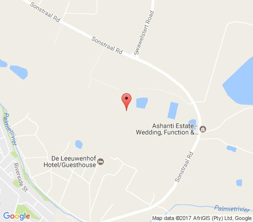 Map Autumn Lane in Paarl  Cape Winelands  Western Cape  Zuid-Afrika