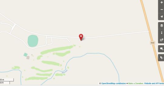 Map Oliver\'s in White River  The Panorama  Mpumalanga  South Africa