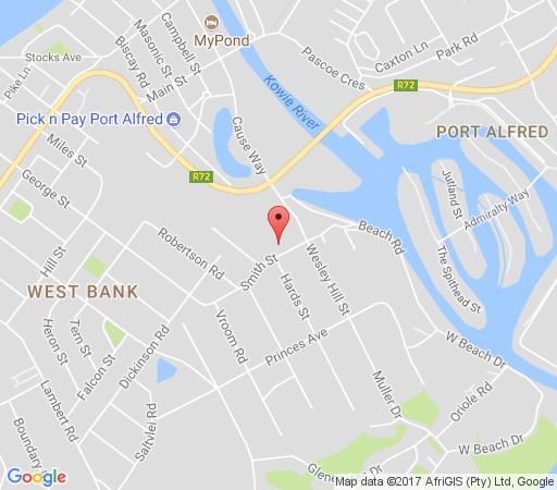 Map Wiltshire Rondavel in Port Alfred  Cacadu (Sarah Baartman)  Eastern Cape  South Africa