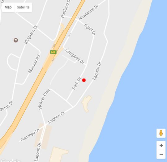 Map Sea Breeze in Umhlanga Rocks  Umhlanga  Northern Suburbs (DBN)  Durban and Surrounds  KwaZulu Natal  South Africa