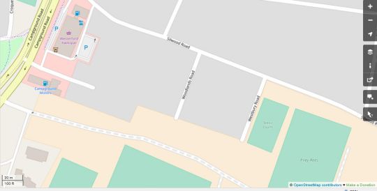 Map Westbury House in Rondebosch  Southern Suburbs (CPT)  Cape Town  Western Cape  South Africa