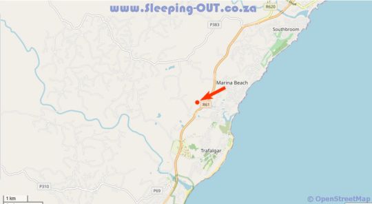 Map San Lameer Bachelor Studio Villa 2521 in San Lameer  South Coast (KZN)  KwaZulu Natal  Zuid-Afrika