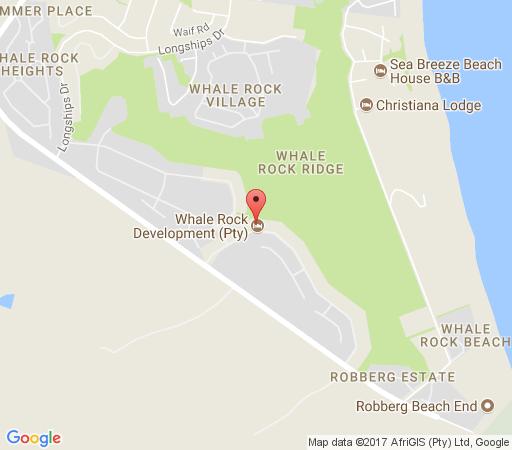 Map THE PAPER FIG HOUSE in Plettenberg Bay  Garden Route  Western Cape  Zuid-Afrika