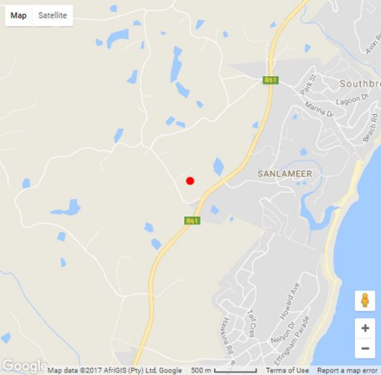 Map Villa 2908 in San Lameer  South Coast (KZN)  KwaZulu Natal  Suid-Afrika