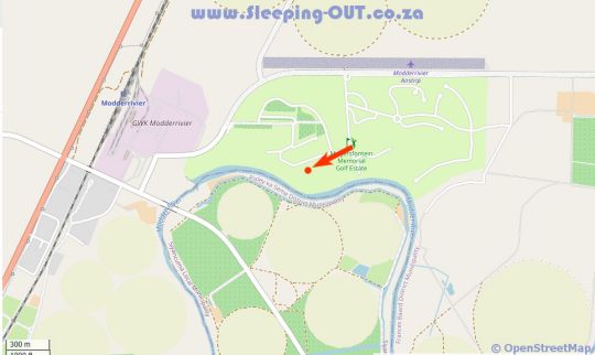 Map Cygnature Boutique Lodge in Modderivier  Diamond Fields  Northern Cape  Suid-Afrika