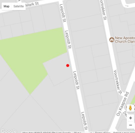 Map Clanwilliam Accommodation in Clanwilliam  West Coast (WC)  Western Cape  Afrique du Sud