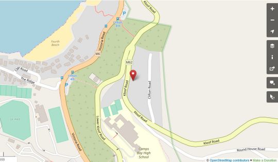 Map Clifton Sunset Full Power and Warm Infinity Pool in Clifton  Atlantic Seaboard  Kaapstad  Western Cape  Zuid-Afrika