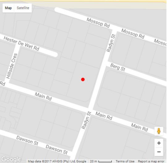 Map Montavigus Self-Catering in Hermanus  Overberg  Western Cape  Zuid-Afrika