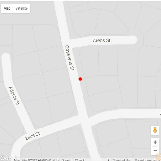 Map El seuno de Helena  in Langebaan  West Coast (WC)  Western Cape  South Africa