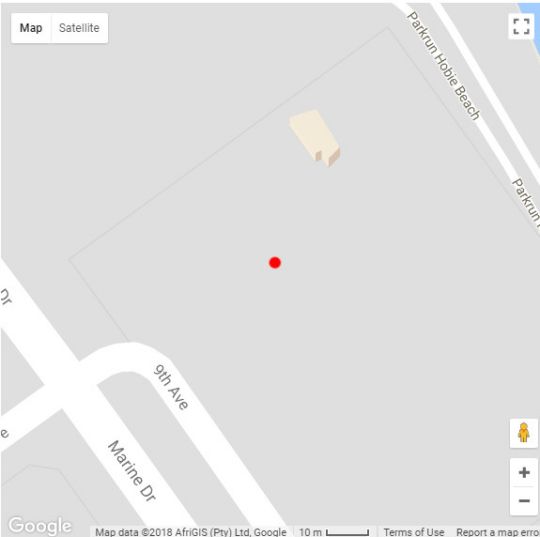 Map Summerseas 58 in Summerstrand  Port Elizabeth / Gqeberha  Cacadu (Sarah Baartman)  Eastern Cape  Zuid-Afrika