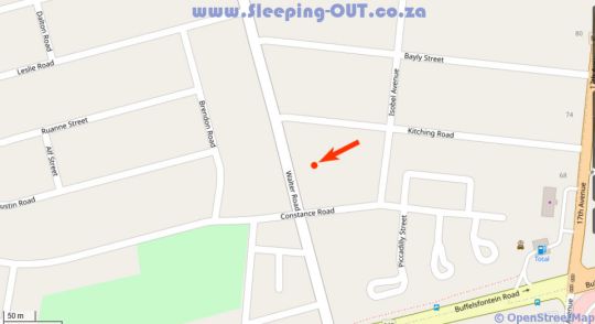 Map Little Rose Guesthouse & Self-Catering in Charlo  Port Elizabeth / Gqeberha  Cacadu (Sarah Baartman)  Eastern Cape  Zuid-Afrika