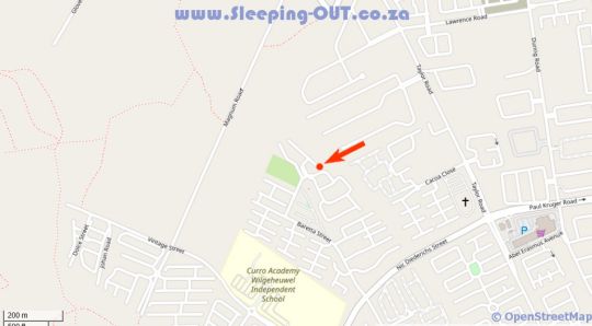 Map Savannah Game Lodge Wedding Venue  River Resort in Parys  Fezile Dabi (Northern Free State)  Free State  South Africa