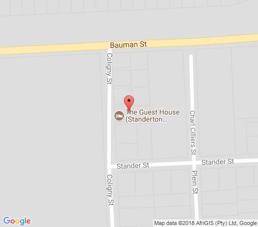 Map The Guest House in Standerton  Cosmos Country  Mpumalanga  Suid-Afrika