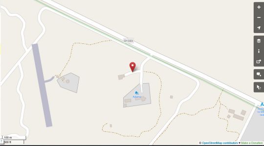 Map Adama Artistic Chalets & Teepees in Dinokeng North  Metsweding District  Gauteng  Zuid-Afrika