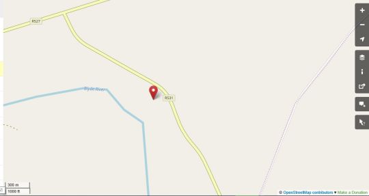 Map Francines Venue & Farmhouse in Hoedspruit  Valley of the Olifants  Limpopo  Zuid-Afrika