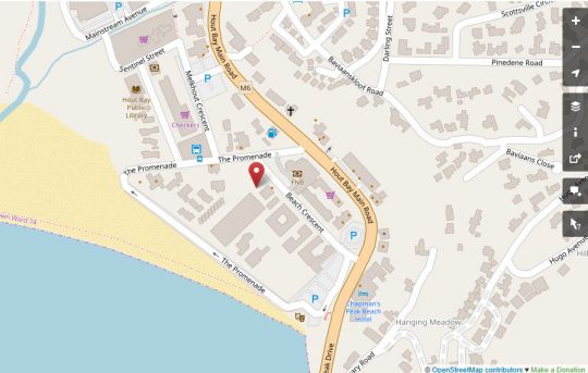 Map Village Self Catering Apartments  in Hout Bay  Atlantic Seaboard  Kaapstad  Western Cape  Zuid-Afrika