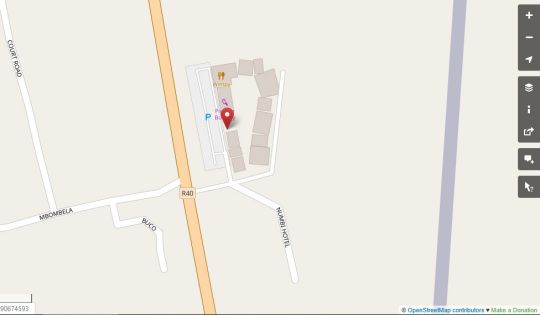 Map Little Pilgrims Boutique Hotel in Hazyview  The Panorama  Mpumalanga  Südafrika