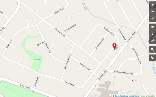 Map Cottage Sauvignon in Constantia (CPT)  Southern Suburbs (CPT)  Kaapstad  Western Cape  Suid-Afrika