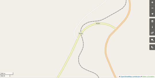 Map Shobi Private Game Reserve in Phalaborwa  Valley of the Olifants  Limpopo  Afrique du Sud