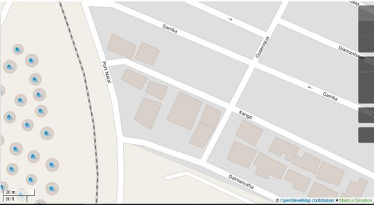 Map Kango 10 in Hartenbos  Garden Route  Western Cape  Südafrika