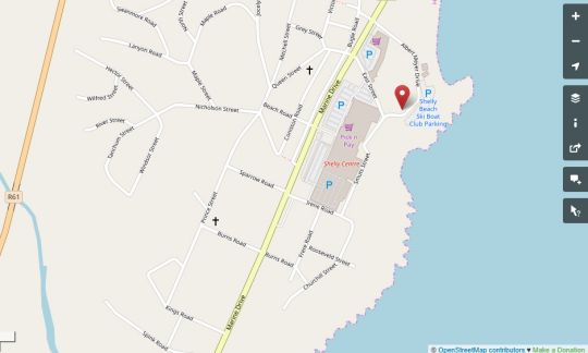 Map Breakerview in Shelly Beach  South Coast (KZN)  KwaZulu Natal  Südafrika
